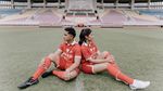 Prewedding Kaesang Pangarep dan Erina Gudono di Stadion Manahan Solo