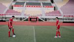 Prewedding Kaesang Pangarep dan Erina Gudono di Stadion Manahan Solo