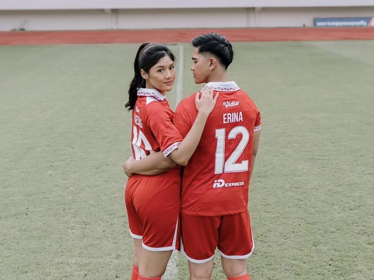 Prewedding Kaesang Pangarep dan Erina Gudono di Stadion Manahan Solo