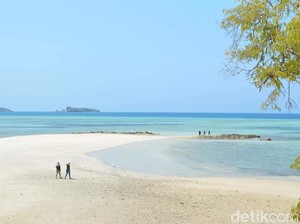 Pesona Laut Larea-rea, Surga Tersembunyi di Pulau Sembilan Sinjai