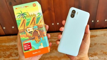 Bagi pengguna Redmi seri A diberikan kesempatan memiliki ponsel ini dengan harga Rp 999.000. Foto: Adi Fida Rahman/detikINET