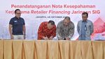 Semen Indonesia Sinergi dengan Korporasi Ternama