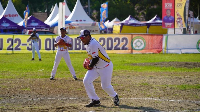 Tim Softball Bone yang bertanding di Final hari ini Sabtu (29/10/2022).