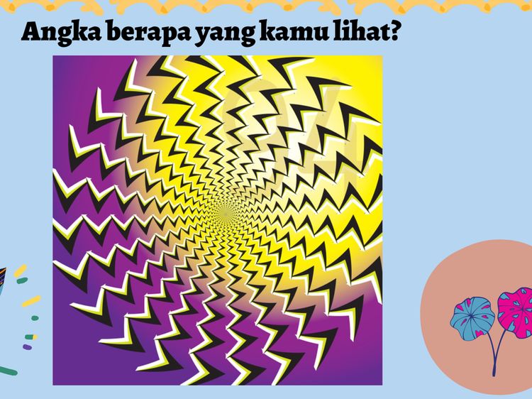 Temukan Angka-Kata Tersembunyi di Gambar Ini, Bisa Jawab Dalam Hitungan Detik?