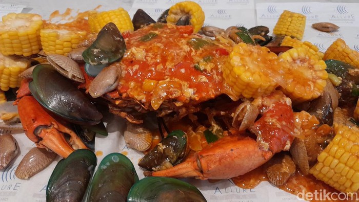 Olahan kepiting bakau dari Pangandaran