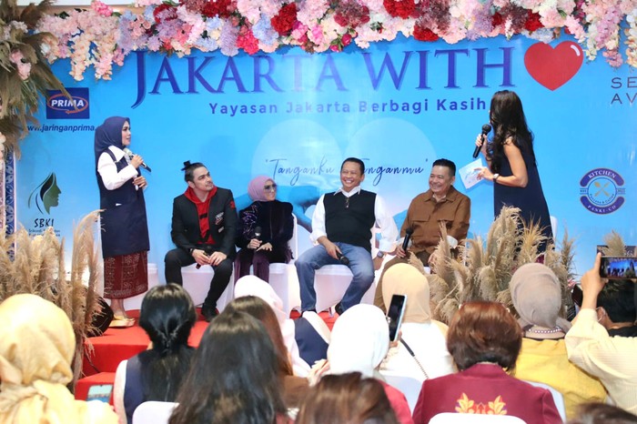 Ketua MPR RI Bambang Soesatyo mengapresiasi kiprah Jakarta With Love (JWL) yang menggelar acara Charity Garage Sale.