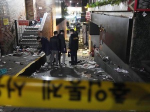 3 Kesaksian Ngeri Halloween di Itaewon Berujung Tragedi