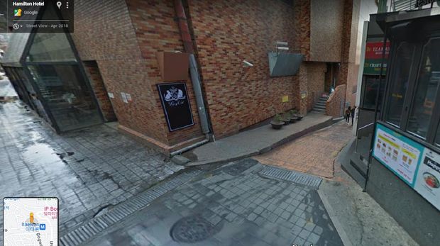 Itaewon-ro lokasi terjadinya tragedi yang menewaskan 151 orang di Seoul, Korea Selatan