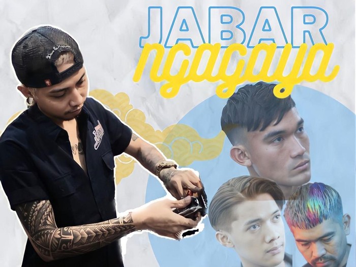 Jabar Ngagaya dari gaya rambut mullet hingga cepmek