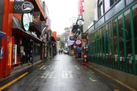 Kawasan Itaewon di Seoul, Korea Selatan