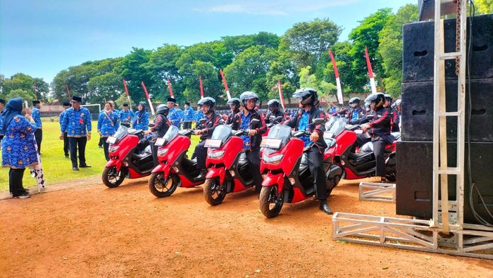 Kendaraan Yamaha NMax untuk kades di Kabupaten Sragen.