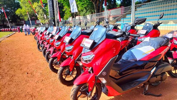 Kendaraan Yamaha NMax untuk kades di Kabupaten Sragen.