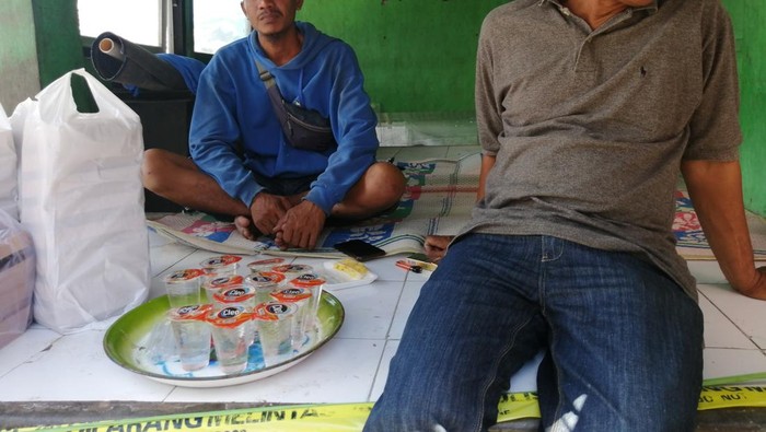 Korban rumah ambruk di Dusun Wanasari, Denpasar Utara, ditemui Minggu (30/10/2022).