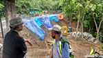 Penampakan Longsor Jalan Jogja-Wonosari Bukit Bintang