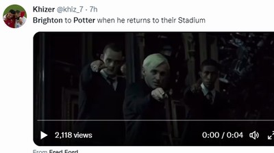 Meme Graham Potter Kena Sihir Mantan