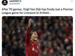 Meme Liverpool Dilibas Leeds di Kandang Sendiri