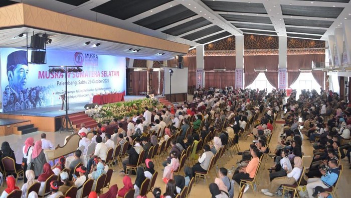 Musyawarah Rakyat (Musra) Indonesia seri ke-4 di Palembang, Sumatera Selatan.