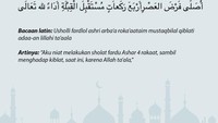 Bacaan niat sholat Ashar sendiri. Foto: Infografis detikcom/Mindra Purnomo
