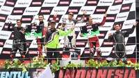 Pandujet mengawali karier balap di ajang balap liar. adar hal tersebut bisa membahayakan dirinya dan orang lain, Pandu pun mengasah kemampuannya di 43 Racing School milik pelatihnya Ahmad Marta.(dok.detikSport)