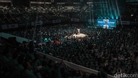 Dalam pidatonya, Prabowo menekankan Gerindra telah memutuskan menjadikan PKB sebagai kawan seperjuangan dalam mengabdi pada anak cucu bangsa.