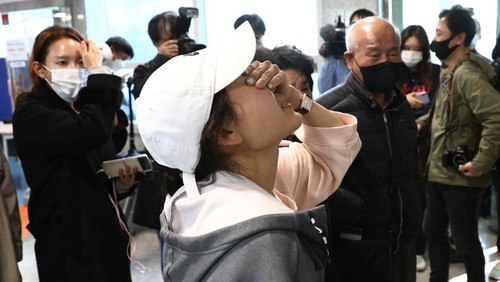 Pilu sang ibu mencari anaknya usai jadi korban tragedi Itaewon