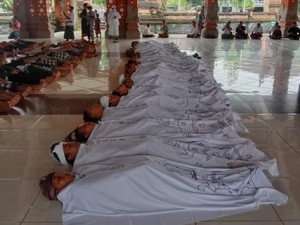 Calonarang 108 Bangkai di Tabanan Lalui Prosesi Pelepasan Roh