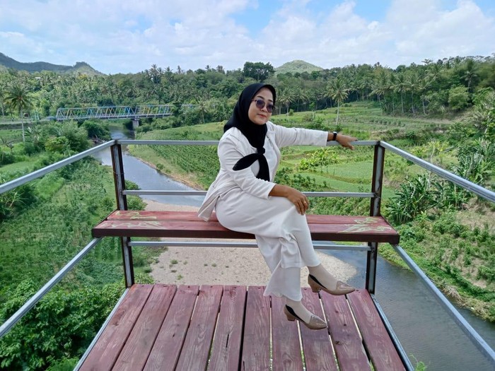 Salah satu spot foto yang tengah dikembangkan Desa Banyu Urip, Kecamatan Gerung Lombok Barat, NTB.