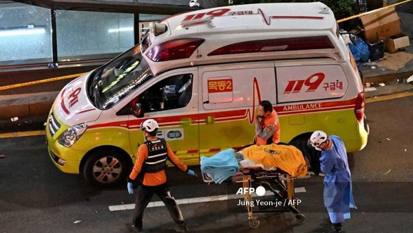 Potret Suasana Mencekam Tragedi Itaewon, 149 Tewas Diduga Serangan Jantung