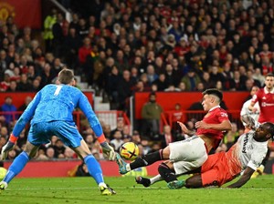 MU vs West Ham: Gol ke-100 Rashford Bawa Setan Merah Menang 1-0