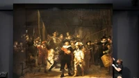 The Night Watch karya Rembrandt juga pernah dirusak oleh pengacau sebanyak 3 kali.  Foto: Istimewa