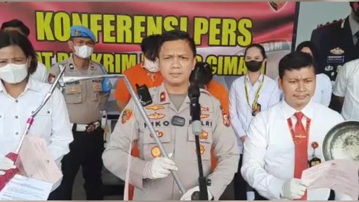 Barang Bukti siksa ART di Bandung Barat