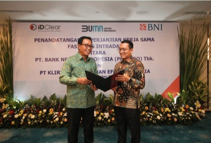 BNI Beri Fasilitas Intraday Kepada KPEI Rp 1,8 Triliun