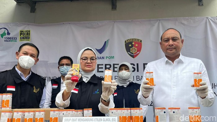 BPOM RI Pidanakan perusahaan farmasi terkait cemaran EG-DEG
