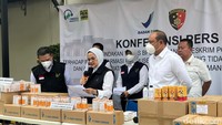 Obat sirup yang tercemar yakni Unibebi dan Flurin. Foto: Khadijah Nur Azizah/detikHealth