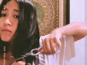 Chef Renatta Potong Rambut Sendiri Pakai Gunting Dapur, Begini Hasilnya