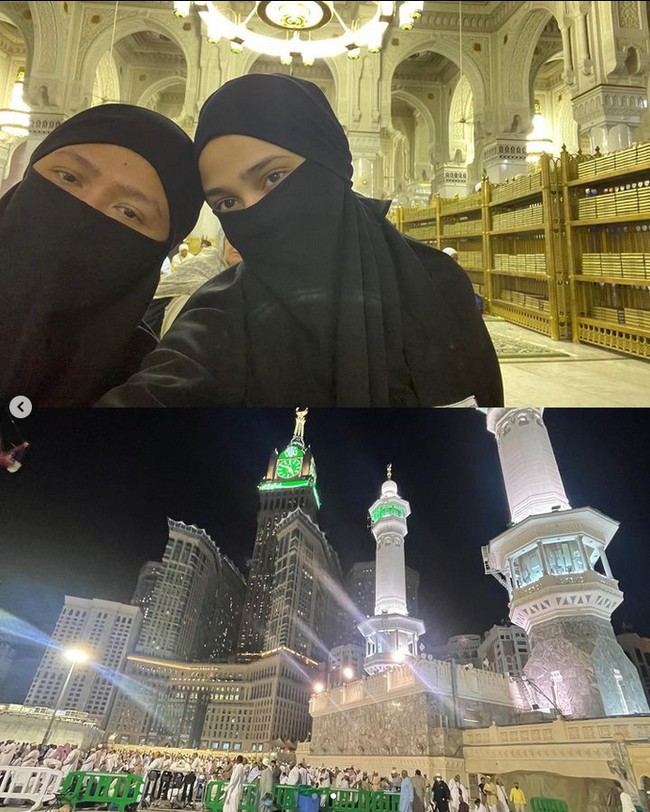 Syifa mengawali kariernya sebagai aktris pada tahun 2014. Ia bermain di sinetron Bintang di Langit. Syifa mengungkapkan rasa syukur karena menjalani ibadah umrah dan melihat kabah secara langsung. Masyaa Allah, tulisnya di Instagram Story. Foto: Dok. Instagram @syifahadjureal.