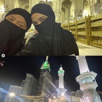 Syifa mengawali kariernya sebagai aktris pada tahun 2014. Ia bermain di sinetron Bintang di Langit. Syifa mengungkapkan rasa syukur karena menjalani ibadah umrah dan melihat kabah secara langsung. Masyaa Allah, tulisnya di Instagram Story. Foto: Dok. Instagram @syifahadjureal.