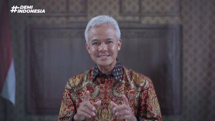 ganjar dalam acara demi indonesia