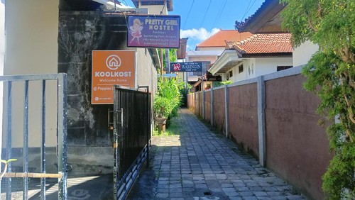Homestay di kawasan Poppies Lane Kuta yang jadi kos-kosan.