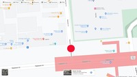 Penampakan peta Google gang sempit Itaewon. Orang-orang berdesakan, terhimpit, terinjak, hingga meregang nyawa di gang tersebut.