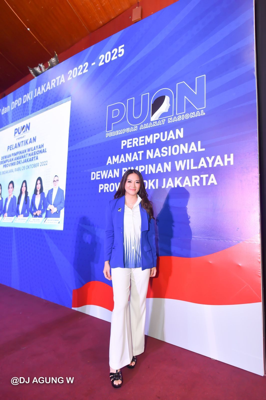 Jhessica Vee kini makin aktif berpolitik.