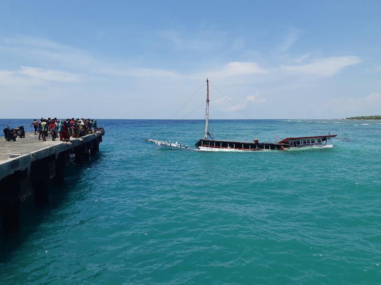 Kapal Motor Mila Jaya Tujuan Situbondo Tenggelam di Perairan Sapudi