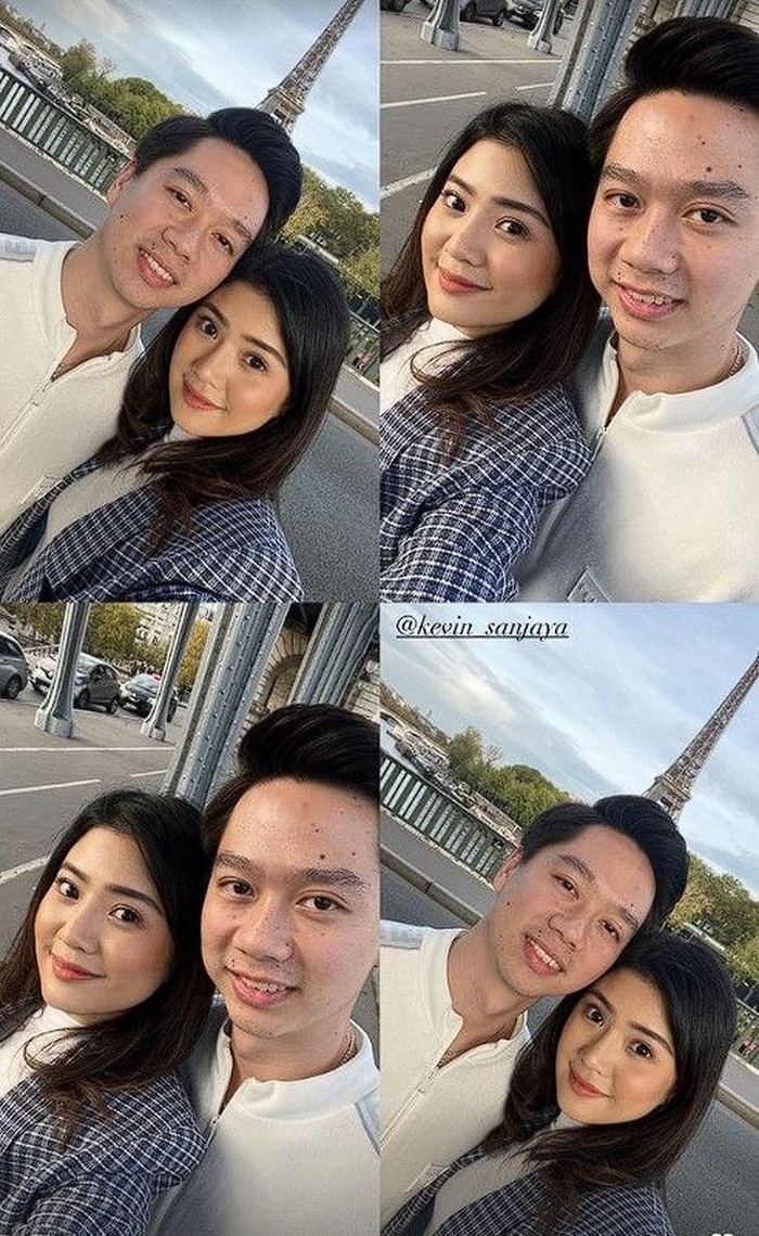 Kevin Sanjaya dan Valencia Tanoesoedibjo Kevin Sanjaya dan Valencia Tanoesoedibjo