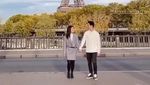 Potret Mesra Kevin Sanjaya dan Valencia Tanoe di Paris