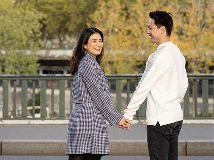 Potret Mesra Kevin Sanjaya dan Valencia Tanoe di Paris