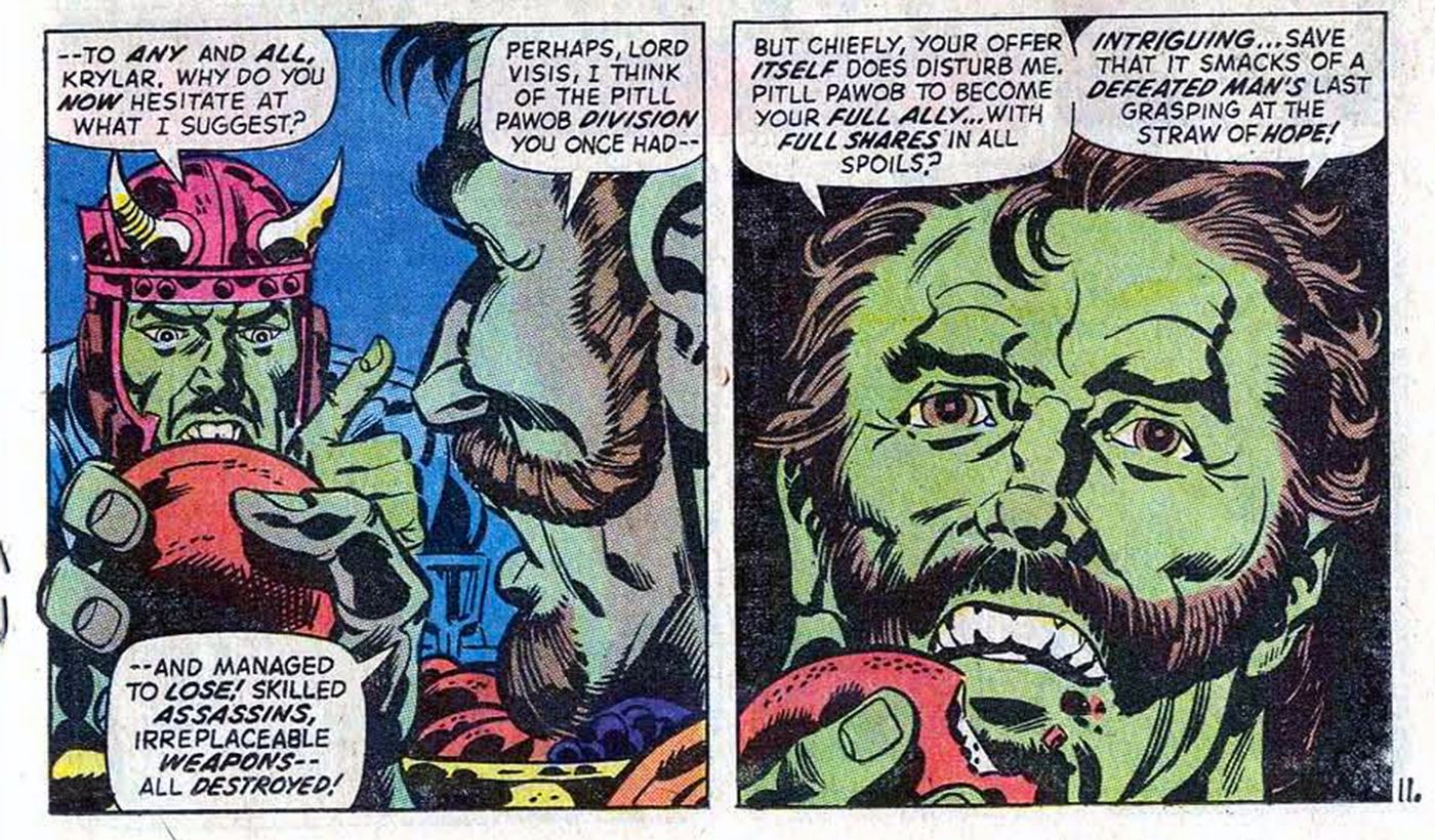 Krylar di komik The Incredible Hulk 156.