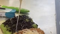 Pukis yang enak ini ditawarkan oleh seorang penjual di kawasan Sabang, Jakarta Pusat. Pilihan rasanya ada yang cokelat, kacang, dan keju parut. Harga per buahnya mulai dari Rp 3.000 saja. Foto: TikTok