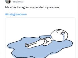 Meme Kocak Pengguna Instagram Mendadak Kena Suspend Massal