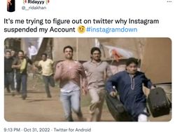 Meme Kocak Pengguna Instagram Mendadak Kena Suspend Massal