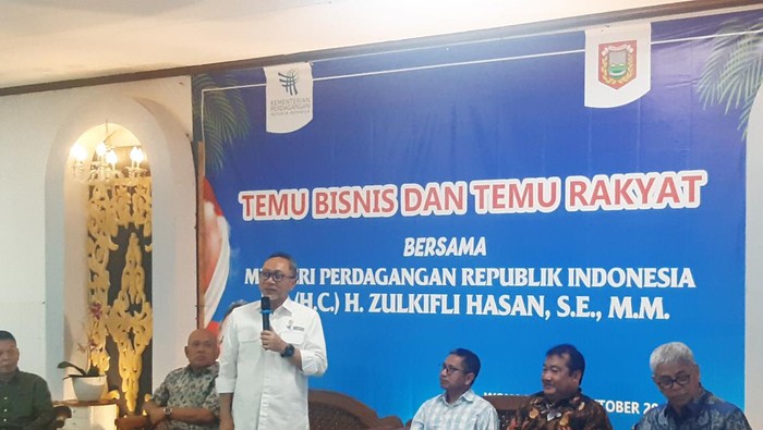 Mendag Zulkifli Hasan (Zulhas) bertemu pengusaha di Wonosobo